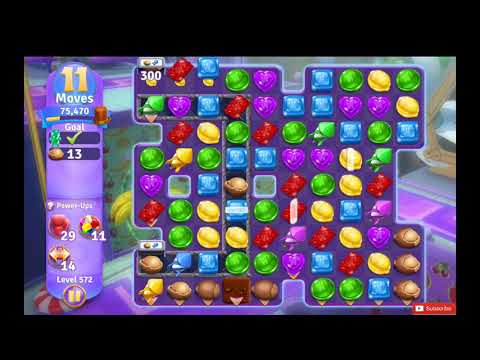 Wonka's World of Candy Level 572 NO BOOSTERS - A S GAMING ✔