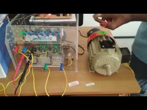 Induction motor speed control using TMS320F28027