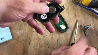 2017 Dodge Charger Key Fob Remote Battery Replacement (SHORT)