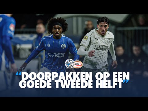 Uitgeschakeld door landskampioen PSV; zwakke eerste helft en twee afgekeurde doelpunten 😔