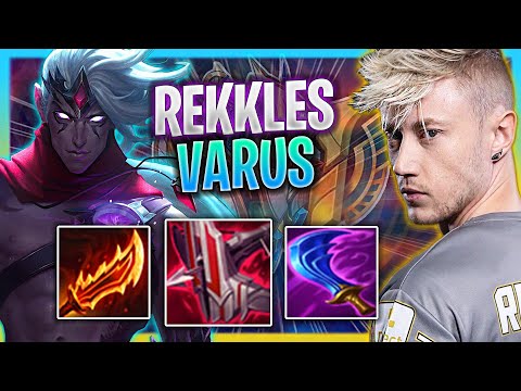 REKKLES IS SO GOOD WITH VARUS! | FNC Rekkles Plays Varus ADC vs Jinx!  Season 2023