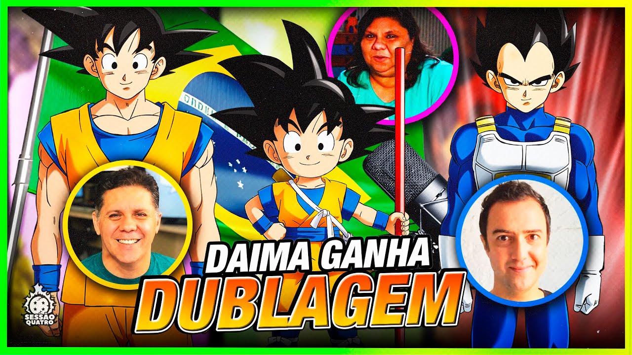 É OFICIAL  | DRAGON BALL DAIMA TERÁ DUBLAGEM EM PORTUGUÊS!