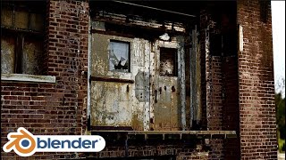 【Blender初心者向け】バイオ8に出てきそうなリアルなシーンのチュートリアル