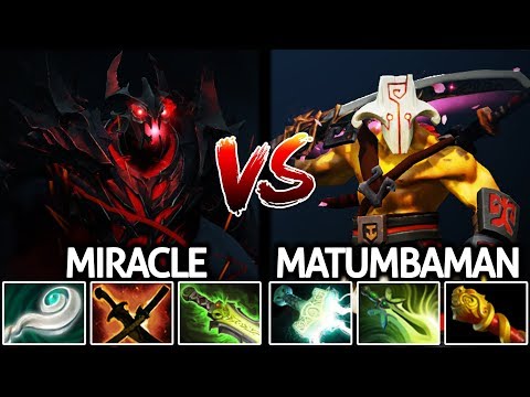 Miracle- Shadow Fiend VS Matumbaman Juggernaut | Counter Plays VS Cancer Carry 7.22 Dota 2