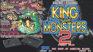 King Of The Monster 2 Neo Geo - C&M Playthrough