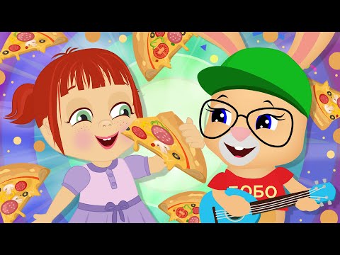 ЧУДО-ПИЦЦА 🍕 Кролик Бобо | Веселая детская песня про пиццу
