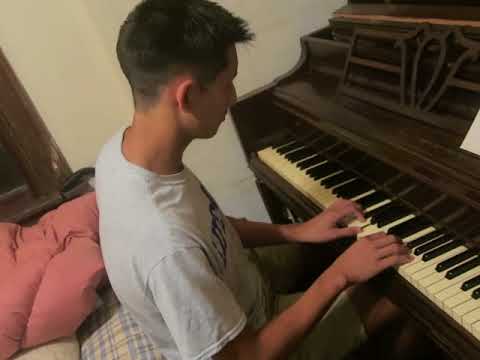 9/6/17 sam wilson plays piano for nainai in hospice, leonia