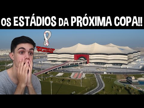 CONHEÇA os ESTÁDIOS da PRÓXIMA COPA DO MUNDO!! Catar 2022