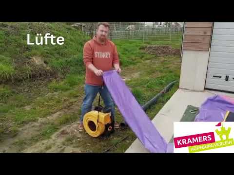 easy Aufbauanleitung Hüpfburg