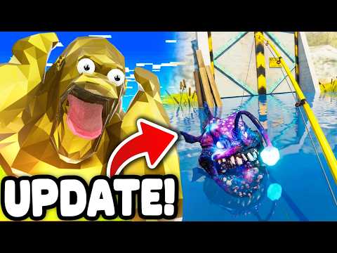NEW SECRET GALAXY FISHING UPDATE is CRAZY in Animal Company!