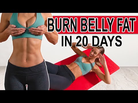 BURN BELLY FAT in 20 DAYS 💦 | 10 minute Workout