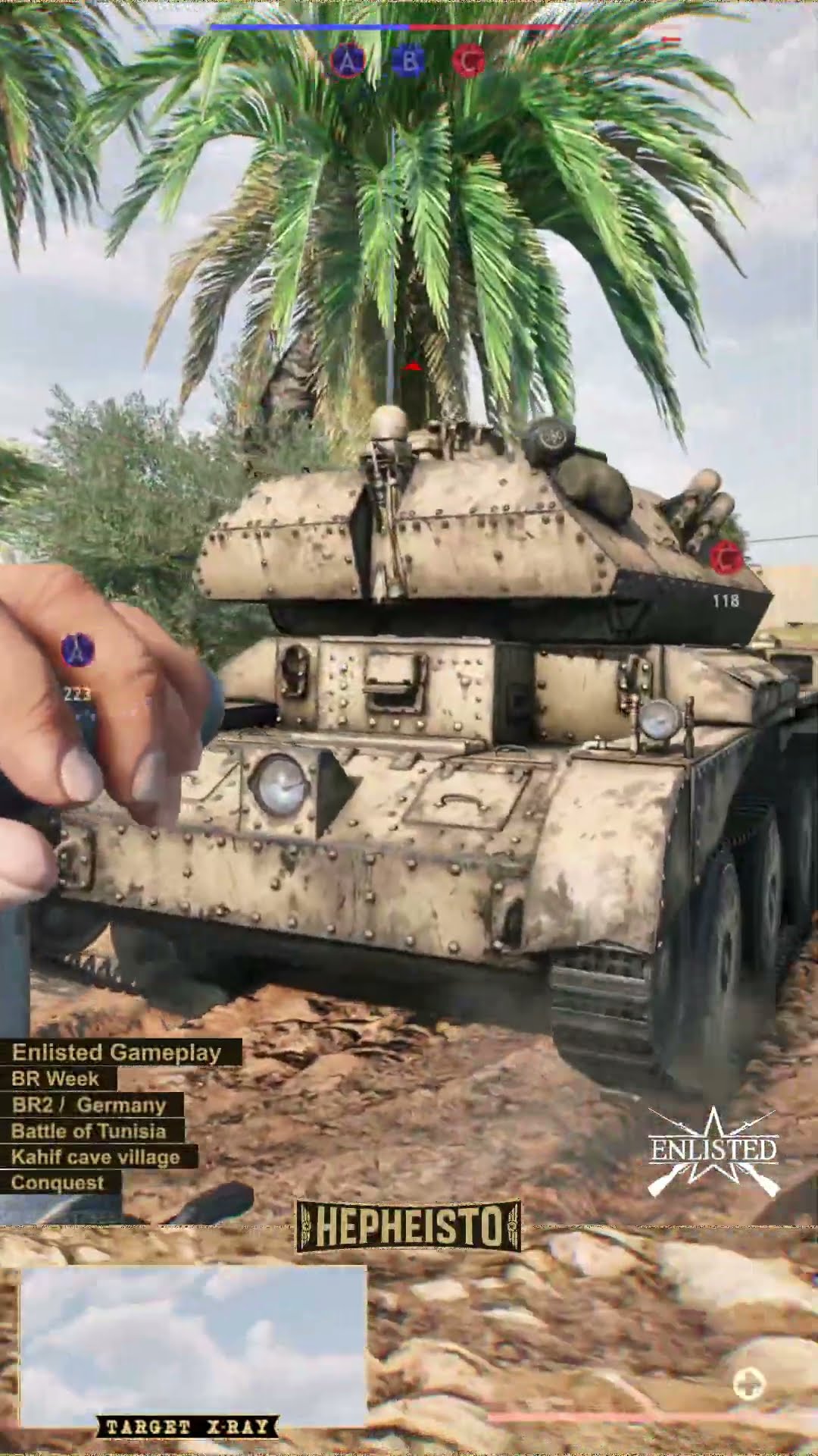 Assaulter eliminates Tank A13 Mk II with TNT Charge