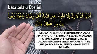 Download lagu Allohumma inna Nas-aluka Ridhoka wal jannah,Wa Na'udzu bika min sakhotika wannar||.. mp3