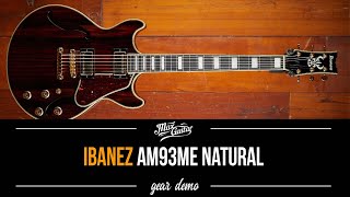 Video thumbnail for Ibanez AM93ME Natural - Gear Demo by Max Guitar B.V.
