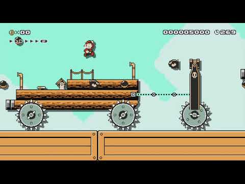 The Great Cannon Cavalcade by Jake ~ World Record! - Super Mario Maker - No Commentary 1bt