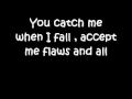 Beyonce - Flaws and All ( lyrics )