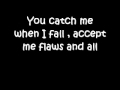 Beyonce - Flaws and All ( lyrics ) 
