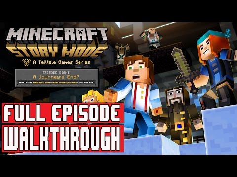 Minecraft Story Mode Episode 8 Gameplay Walkthrough Part 1 FULL EPISODE / FULL GAME