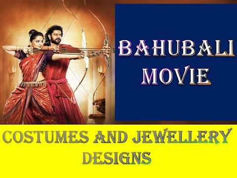 BAHUBALI MOVIE COSTUMES AND JEWELRY DESIGNS #bahubali #prabhas #anushkashetty