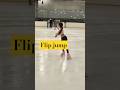 Flip jump #flip #flipjump #figureskating #figureskater #iceskating #smskating