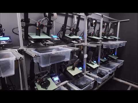 Fully Automated 3D Print Farm!