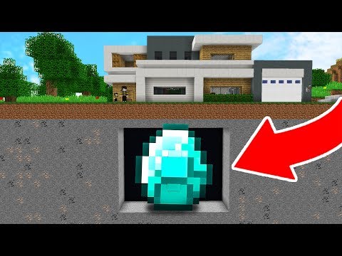 EVİMİN ALTINDA DEV ELMAS BULDUM! 😱 - Minecraft