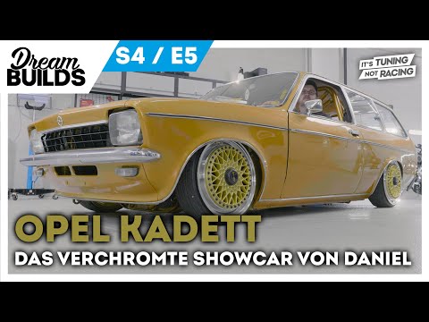 DreamBuilds S4E5 - OPEL Kadett C Caravan, the chrome-plated show car by Daniel