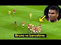 Bruno Fernandes Fight with De Jong & Barcelona Team | But  Casemiro Ignored Bruno's Fight!😂