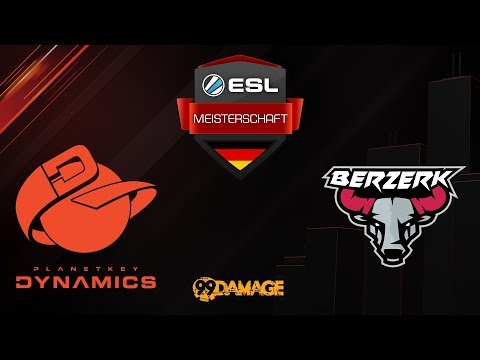 CS:GO - Planetkey Dynamics vs. Berzerk - ESL Frühlingsmeisterschaft 2018 - Tag 3 - Cobblestone