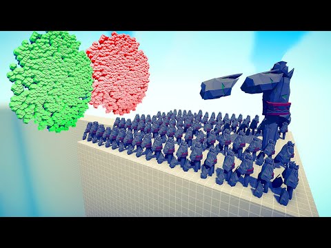 100x GOLEMS + GIANT GOLEM vs EVERY GOD - Totally Accurate Battle Simulator TABS