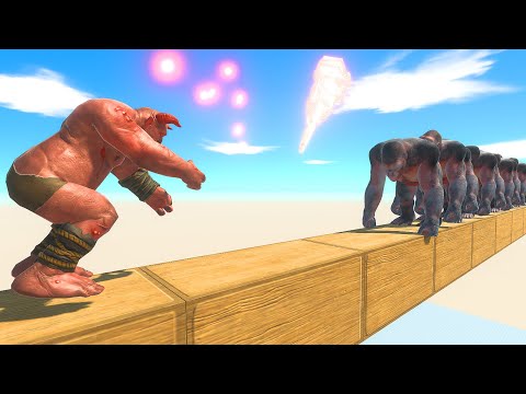 Ogre Lord vs All Units on a wooden stick - Animal Revolt Battle Simulator