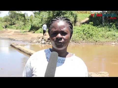 Video: Barut residents distressed following flooded bridge