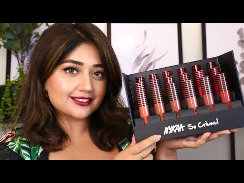 Nykaa So Creme Lipstick SWATCHES | corallista