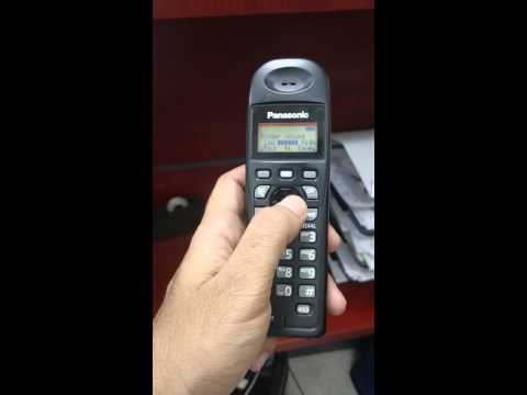 Panasonic 2.4GHz  Cordless Telephone