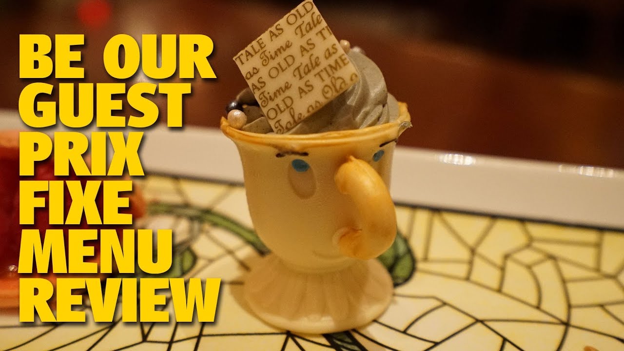 MyDisneyFix Be Our Guest New Prix Fixe Menu Review Magic Kingdom