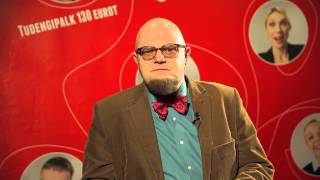 preview picture of video 'Karl-Martin Sinijärv, kandidaat nr 850 Tallinnas (Kesklinn, Lasnamäe, Pirita)'