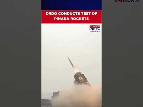DRDO Successfully Conducts Maiden Flight Test Of Pinaka Long Range Guided Rocket #shorts #viralvideo