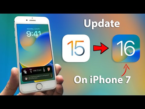 Update iOS 15 to iOS 16 || Install iOS 16 Features on iPhone 7🔥🔥