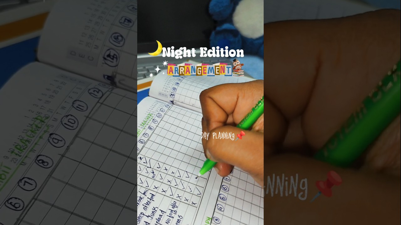 🌙📚Night Study Vlog ✍️✨#shorts #shortfeed