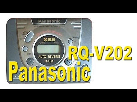 Audio Player  Panasonic RQ-V202. ДЕМОНСТРАЦИЯ