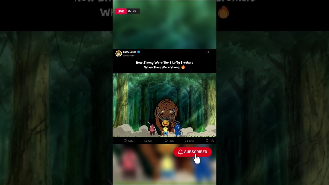 The Astonishing Power of Luffy, Ace, and Sabo as Kids #anime #animeshorts #onepiece