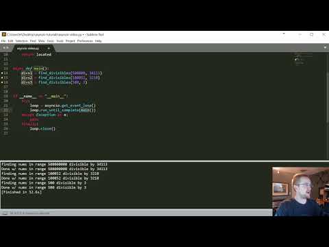 Asyncio - Asynchronous programming with coroutines - Intermediate Python Programming p.26