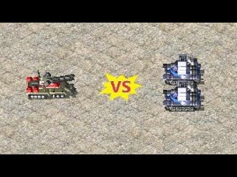 Apocalypse vs 2 Mirage Tanks - Red Alert 2