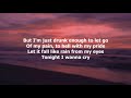 Tonight I Wanna Cry by Keith Urban (with lyrics)
