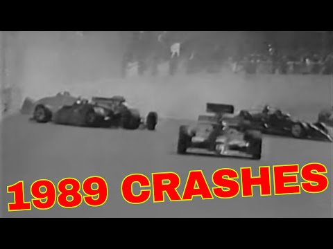 Top 10 Crashes from the 1989 CART Season