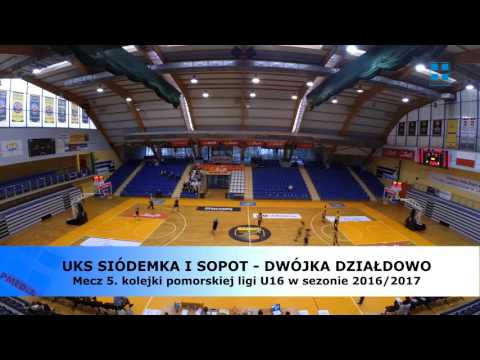2017 POZKosz U16. UKS Siódemka Sopot - UKS Działdowo | game