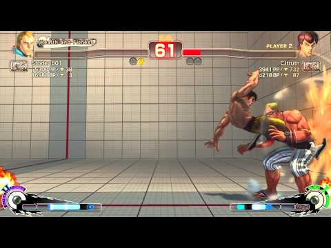"Best Bout Replays"  USF4 - Strider 801 vs CJtruth  (1080p HD)