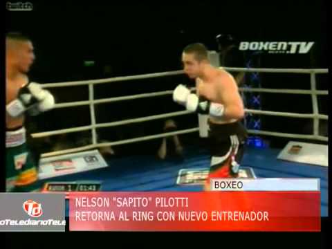 TELEDIARIO 26 - 02 - 14 SAPITO PILOTTI - VUELVE AL RING CON NUEVO ENTRENADOR