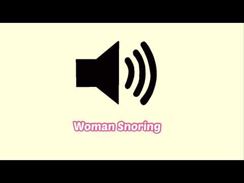 Woman Snoring Sound Effect