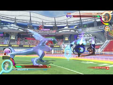 Pokken Tournament - MajorG14 (Garchomp) vs Wolf (Chandelure)
